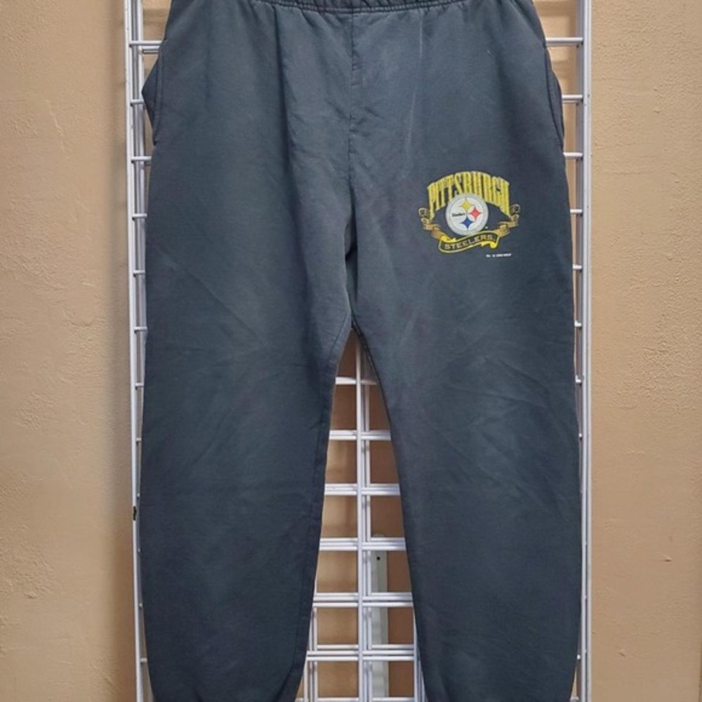 90s Pittsburgh Steelers‎ logo sweatpants